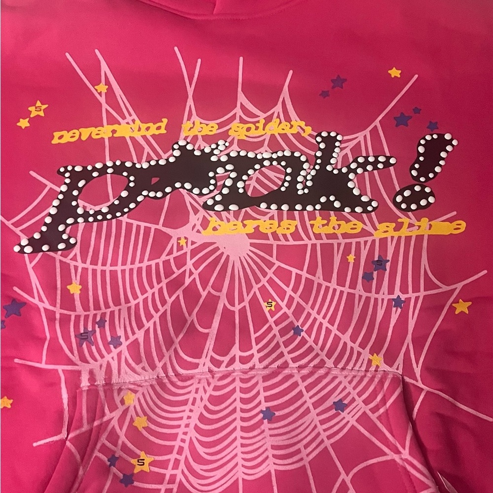 Sp5der P*nk V1 Hoodie – High Quality